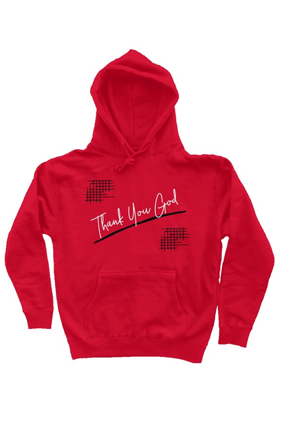 TYG Swatch Regal Red Heavyweight Pullover Hoodie